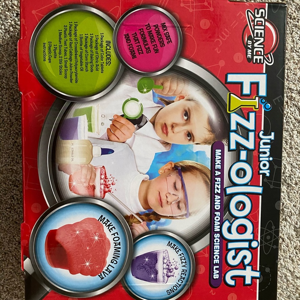 New fizzology science lab set